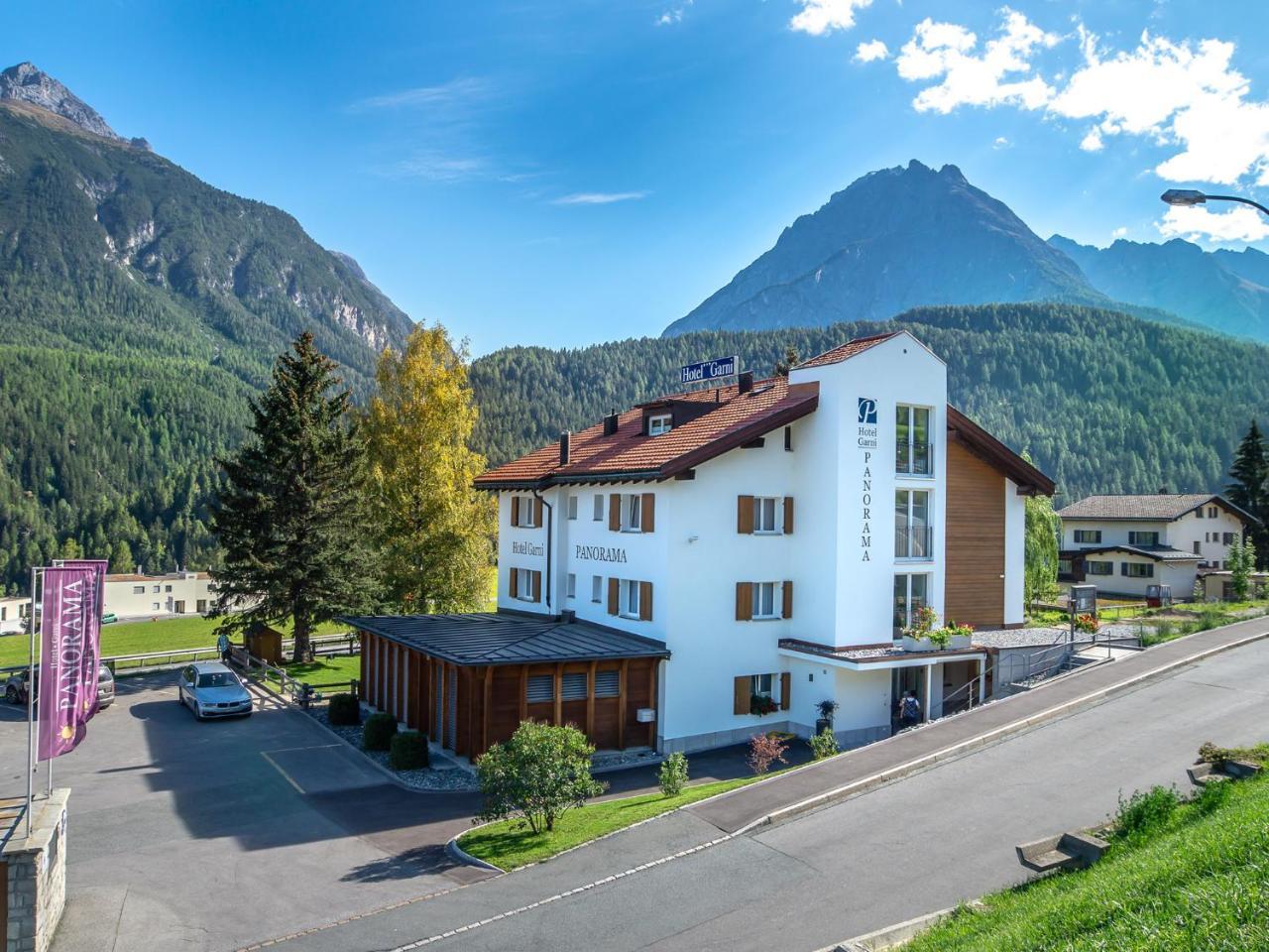 Hotel Garni Panorama Scuol Exterior photo